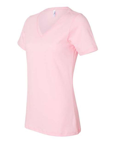 BELLA + CANVAS Women's Relaxed Jersey V-Neck Tee