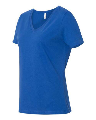 BELLA + CANVAS Women's Relaxed Jersey V-Neck Tee