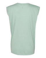 BELLA + CANVAS Women's Flowy Rolled Cuffs Muscle Tee