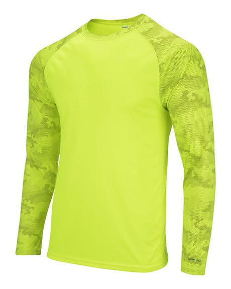 Paragon Men's Cayman Performance Colorblocked Long Sleeve T-Shirt Paragon