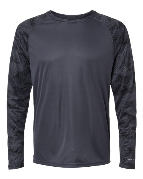 Paragon Men's Cayman Performance Colorblocked Long Sleeve T-Shirt Paragon