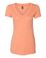 Next Level Women's Triblend Deep V-Neck T-Shirt Next Level