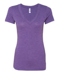 Next Level Women's Triblend Deep V-Neck T-Shirt Next Level