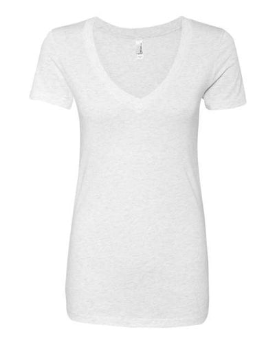 Next Level Women's Triblend Deep V-Neck