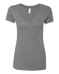 Next Level Women's Triblend Deep V-Neck T-Shirt Next Level