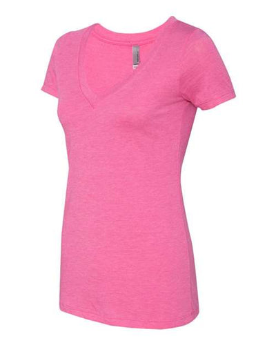 Next Level Women's Triblend Deep V-Neck