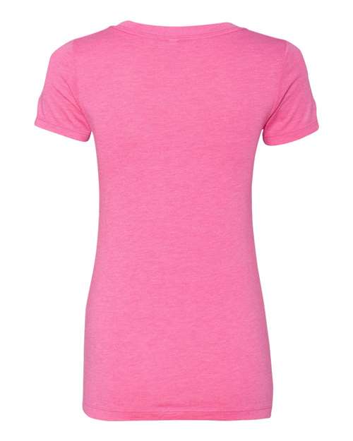 Next Level Women's Triblend Deep V-Neck T-Shirt Next Level
