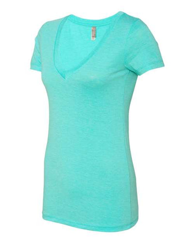 Next Level Women's Triblend Deep V-Neck