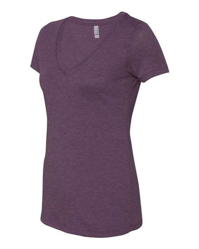 Next Level Women's Triblend Deep V-Neck