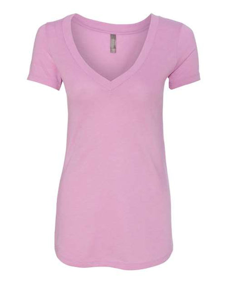 Next Level Women's Triblend Deep V-Neck T-Shirt Next Level
