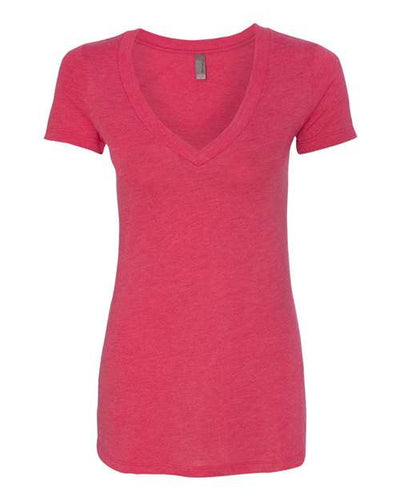 Next Level Women's Triblend Deep V-Neck