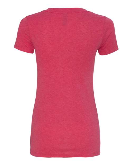 Next Level Women's Triblend Deep V-Neck T-Shirt Next Level