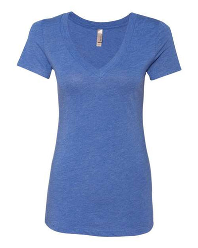 Next Level Women's Triblend Deep V-Neck