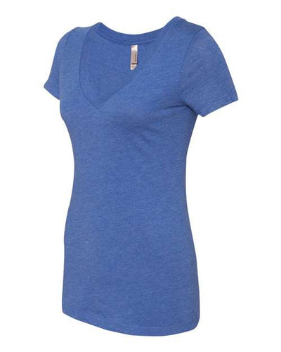 Next Level Women's Triblend Deep V-Neck