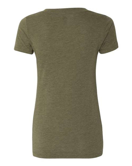 Next Level Women's Triblend Deep V-Neck T-Shirt Next Level