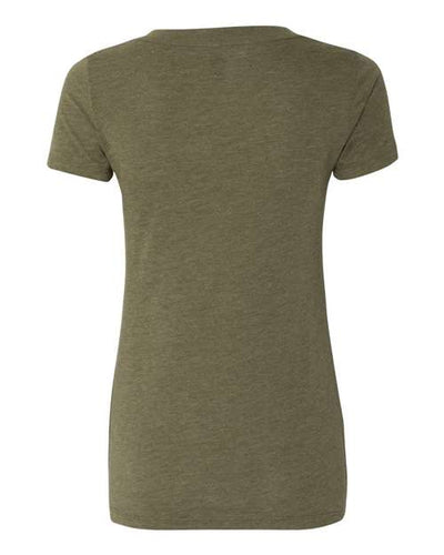 Next Level Women's Triblend Deep V-Neck