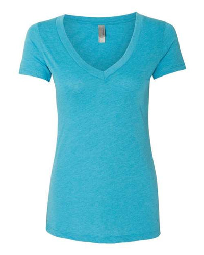 Next Level Women's Triblend Deep V-Neck