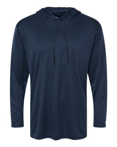 Badger Men's B-Core Hooded Long Sleeve T-Shirt Badger