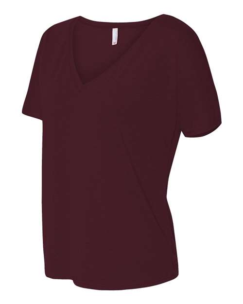 BELLA + CANVAS Women's Slouchy V-Neck Tee