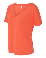 BELLA + CANVAS Women's Slouchy V-Neck Tee