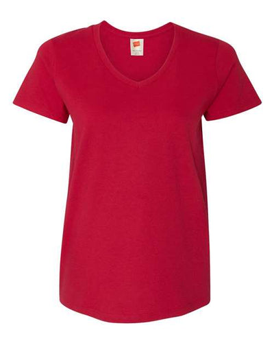 Hanes Women's Essential-T V-Neck T-Shirt