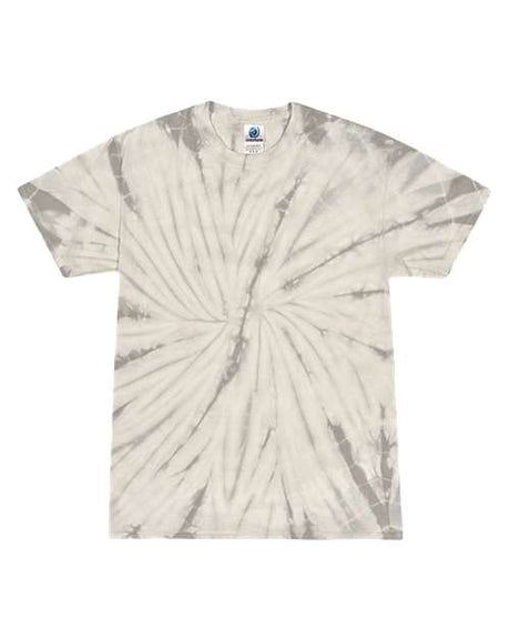 Colortone Men's Multi-Color Tie-Dyed T-Shirt Colortone