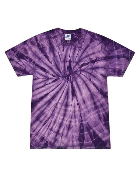 Colortone Men's Multi-Color Tie-Dyed T-Shirt Colortone