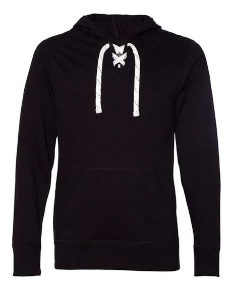 J. America Men's Jersey Sport Lace Hooded Pullover J. America