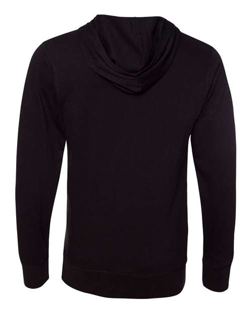 J. America Men's Jersey Sport Lace Hooded Pullover J. America