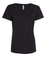 Next Level Women's Fine Jersey Relaxed V T-Shirt Next Level