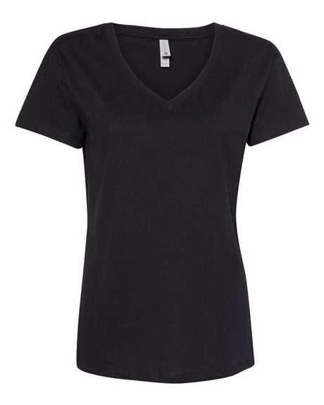 Next Level Women's Fine Jersey Relaxed V T-Shirt Next Level