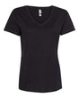 Next Level Women's Fine Jersey Relaxed V T-Shirt Next Level
