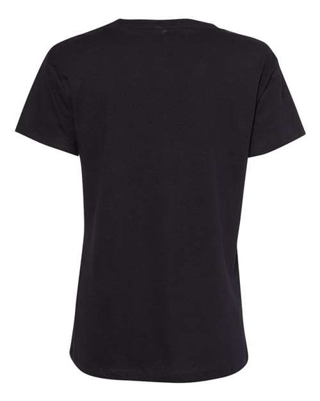 Next Level Women's Fine Jersey Relaxed V T-Shirt Next Level