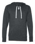 J. America Men's Jersey Sport Lace Hooded Pullover J. America