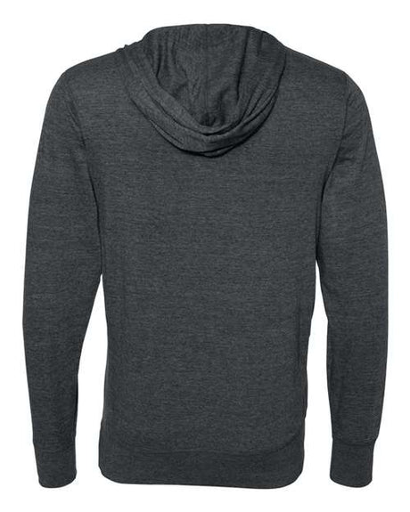 J. America Men's Jersey Sport Lace Hooded Pullover J. America