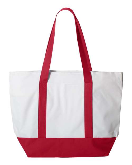 Liberty Bags Unisex Bay View Zippered Tote Liberty Bags