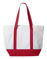 Liberty Bags Unisex Bay View Zippered Tote Liberty Bags