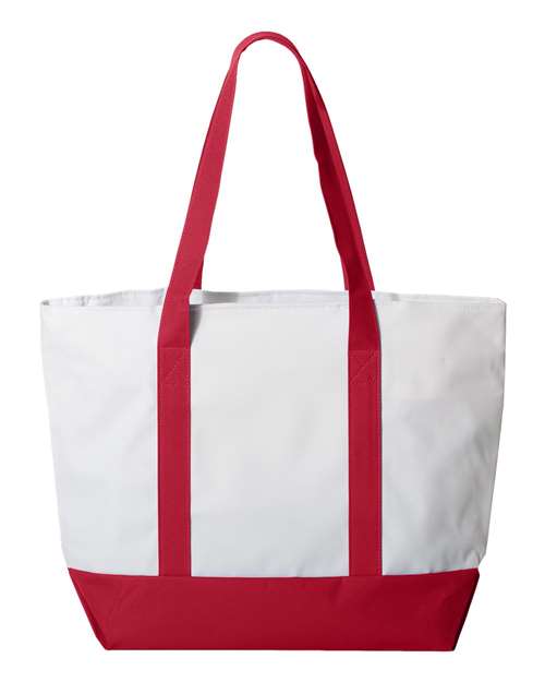 Liberty Bags Unisex Bay View Zippered Tote Liberty Bags