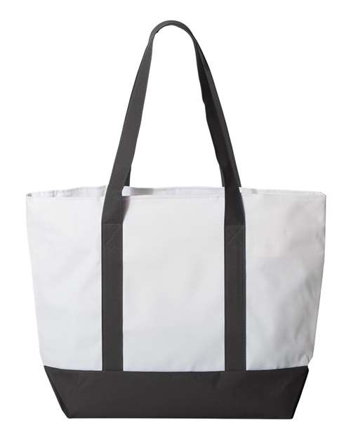 Liberty Bags Unisex Bay View Zippered Tote Liberty Bags