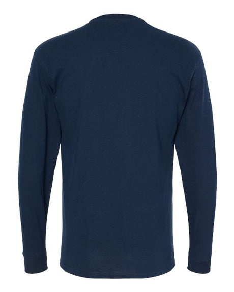 M&O Men's Gold Soft Touch Long Sleeve T-Shirt M&O