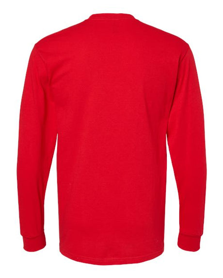 M&O Men's Gold Soft Touch Long Sleeve T-Shirt M&O