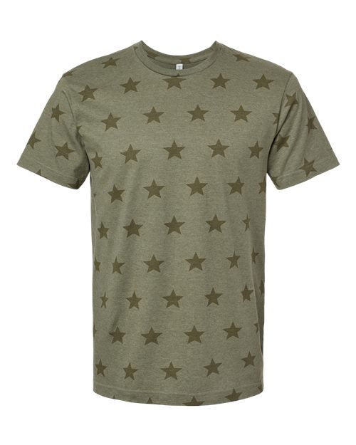 Code Five Men's Star Print T-Shirt Code Five