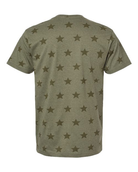 Code Five Men's Star Print T-Shirt Code Five