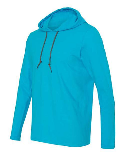 Gildan Men's Softstyle® Lightweight Hooded Long Sleeve T-Shirt