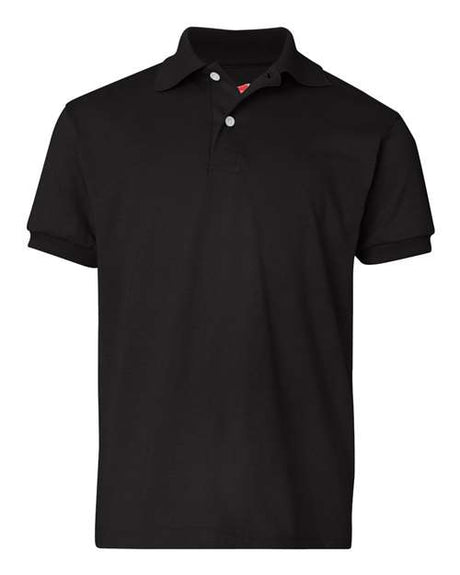 Hanes Youth Ecosmart Jersey Polo Hanes