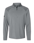 adidas Men's Shoulder Stripe Quarter-Zip Pullover adidas