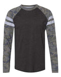 LAT Fine Jersey Mash Up Long Sleeve Tee LAT