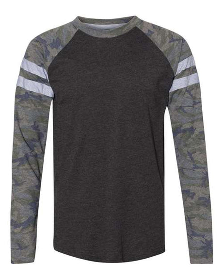 LAT Fine Jersey Mash Up Long Sleeve Tee LAT