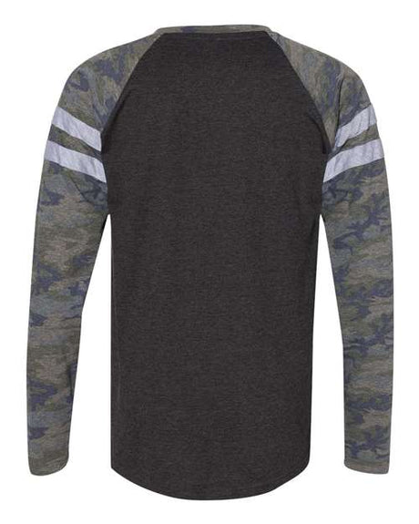 LAT Fine Jersey Mash Up Long Sleeve Tee LAT