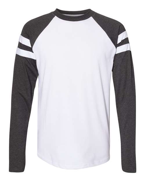 LAT Fine Jersey Mash Up Long Sleeve Tee LAT